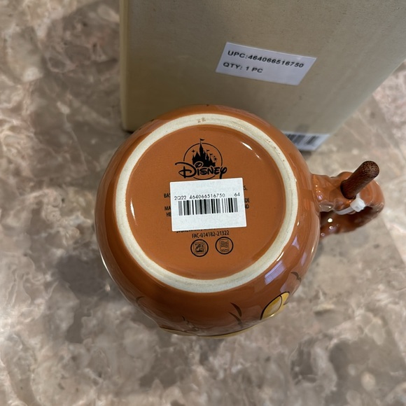 Disney Parks Winnie the Pooh Mug with Honey Dipper - Picture 5 of 8